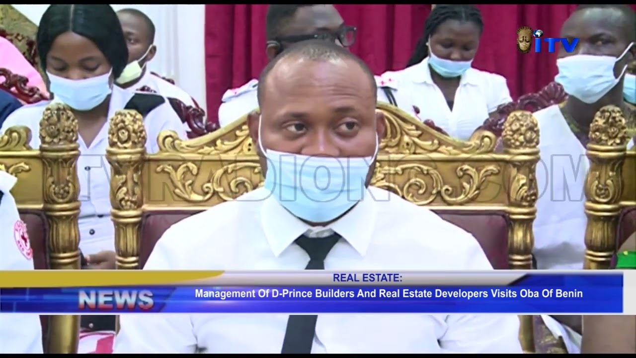 Management Of D-Prince Builders And Real Estate Developers Visits Oba Of Benin