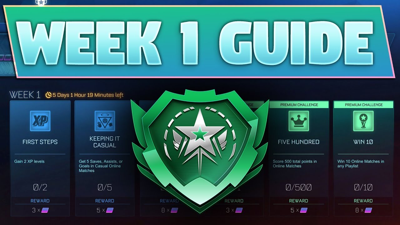 Rocket Pass 3 WEEK 1 Challenge Guide