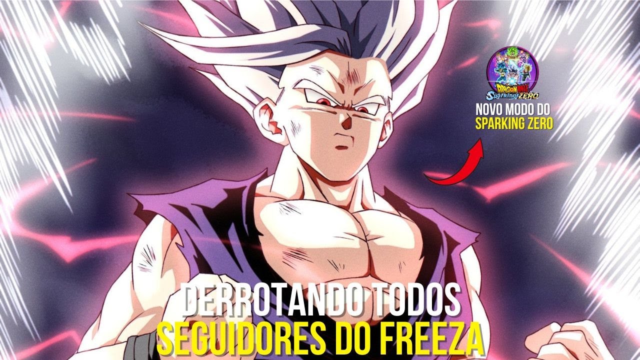 GOHAN HUMILHANDO O EXERCITO DE FREEZA! NOVO MODO DE 100 MISSÕES EM DRAGON BALL SPARKING ZERO