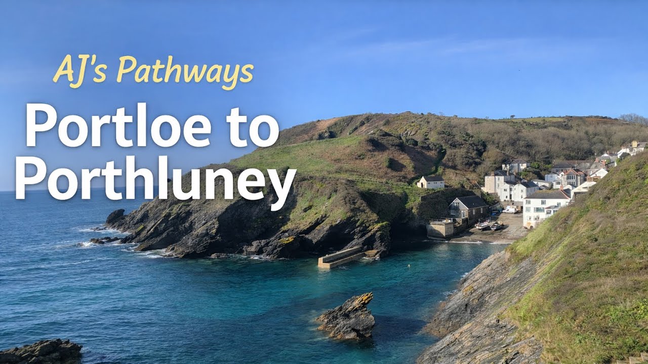AJ’s SWCP Coast Path Walk Part 10 - Portloe to Porthluney Bay