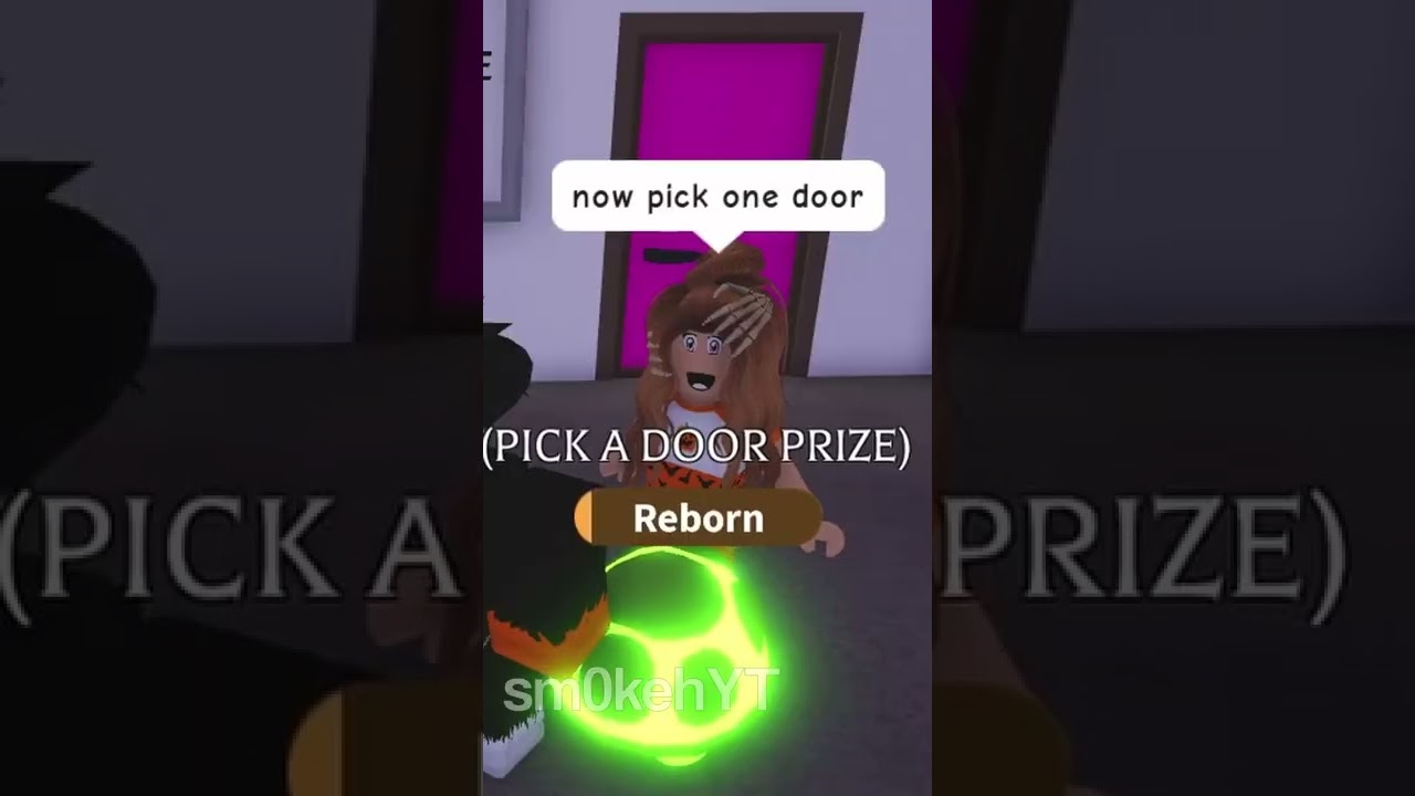 Playing Pick A Door With 99.9% Chance Getting SCAMMED In Adopt Me Roblox
