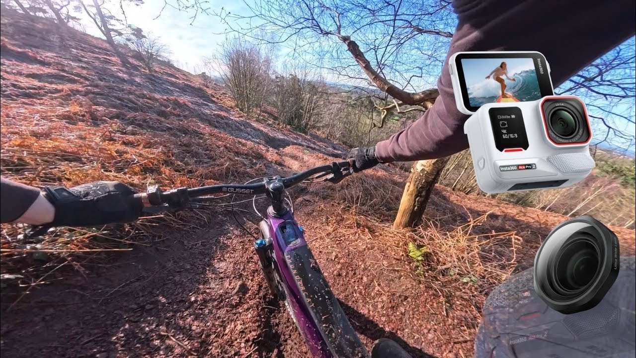 The Ultimate MTB camera set up | Insta360 ace pro 2 + Ultra wide lens