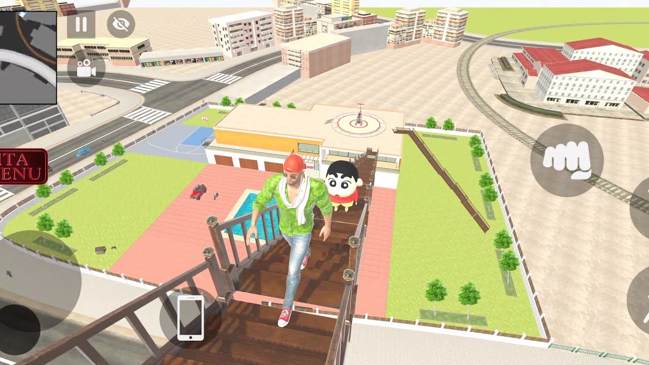 Franklin and shinchain found secret stairway to treasure 💰 Indian theft auto simulator 💥