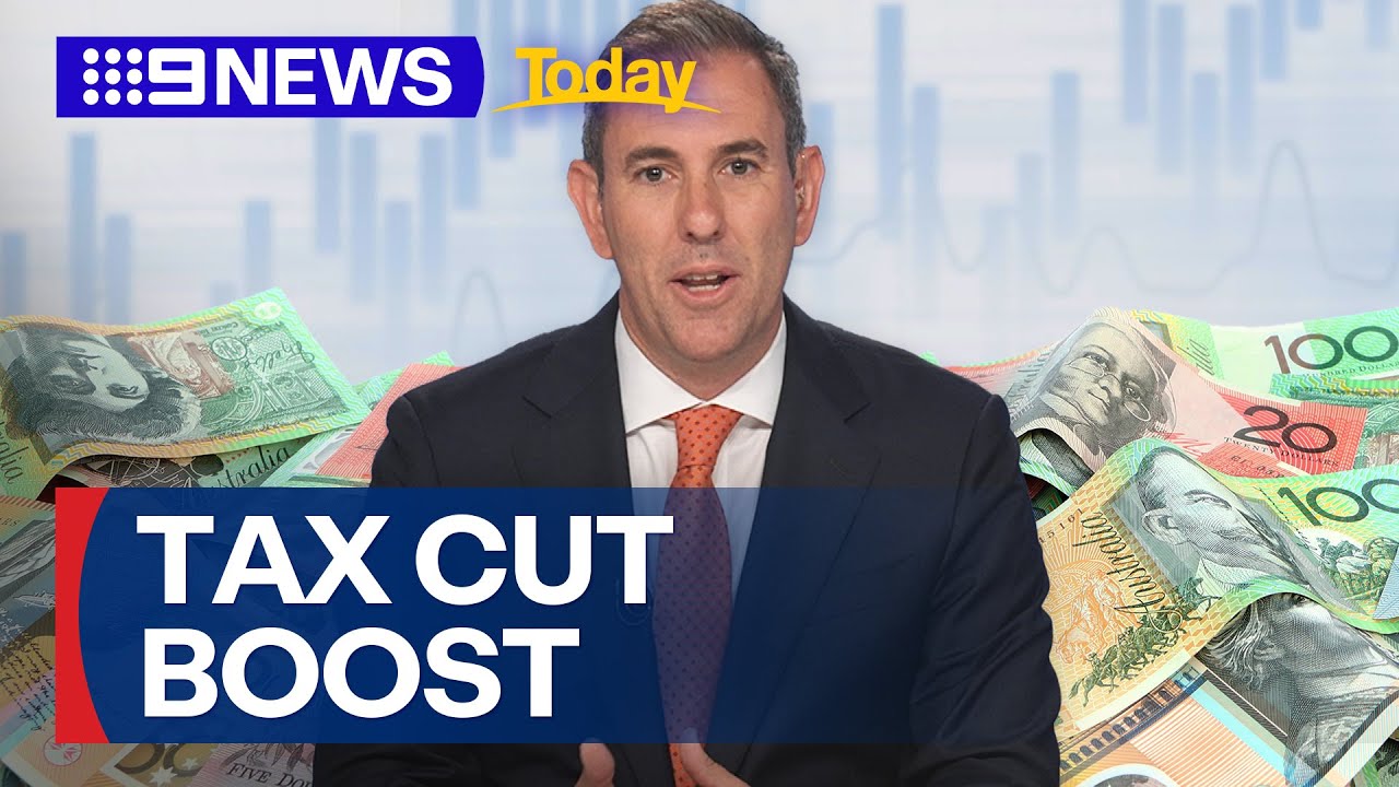 Government announces big tax cuts for 2025 | 9 News Australia