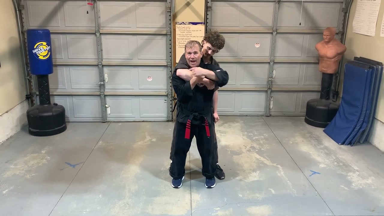 Kenpo Escape from Death + Black Belt Extension | Jamie Seabrook