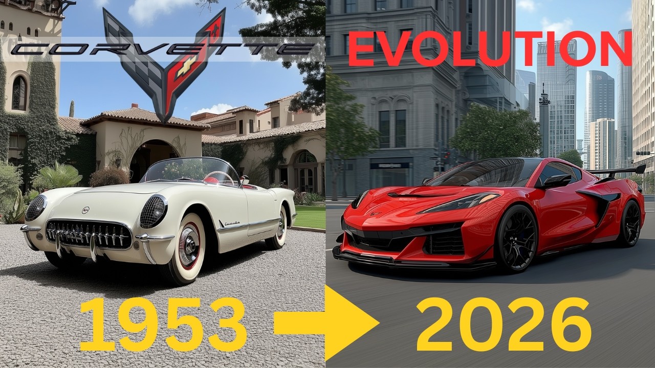 Corvette Evolution | 1953 Original vs 2025 ZR1 Hypercar