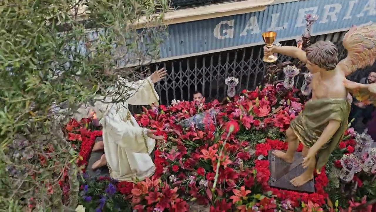 Jesús Orando en el Huerto (el angelito), Jueves Santo 2025, Semana Santa Ayamonte 