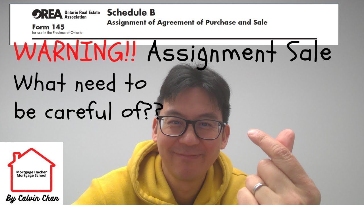 Everything you need to know about Assignment Sale !!!