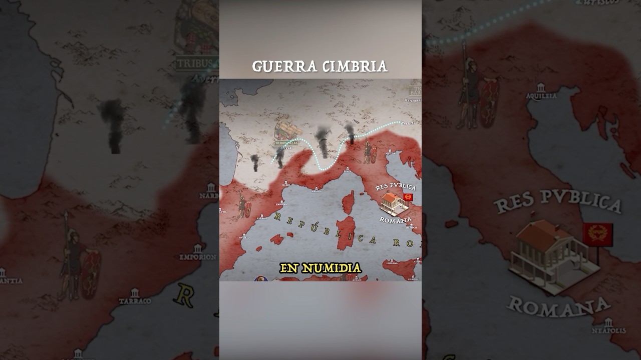 Invasi&oacute;n Cimbria y desastre en Arausio