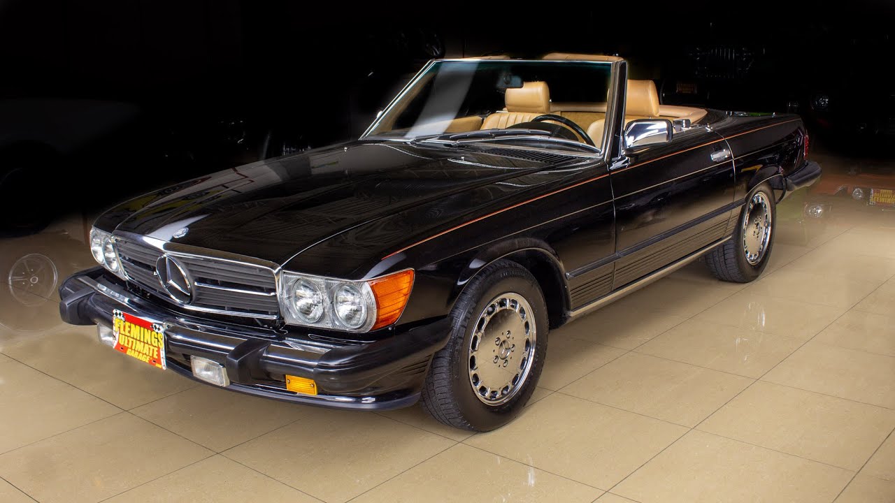 Вполне возможно, это самый красивый Mercedes 560SL 1989 года выпуска, который вы когда-либо увидите!