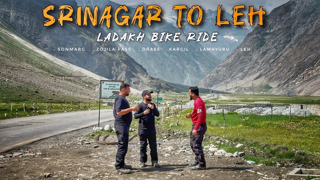 Srinagar To Leh Ladakh on Bike | Ladakh Bike Trip 2025 | Kargil | Zojila Pass | Time For Travel |TFT