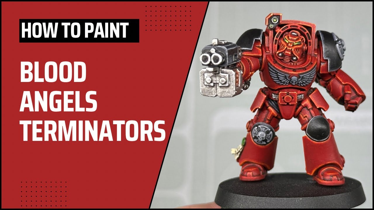 How to Paint: Blood Angel Space Marine Terminators