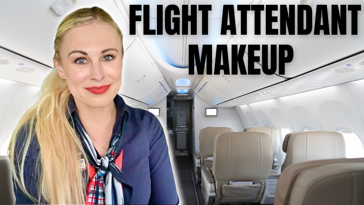 Flight Attendant Makeup Tutorial | GRWM for Work!
