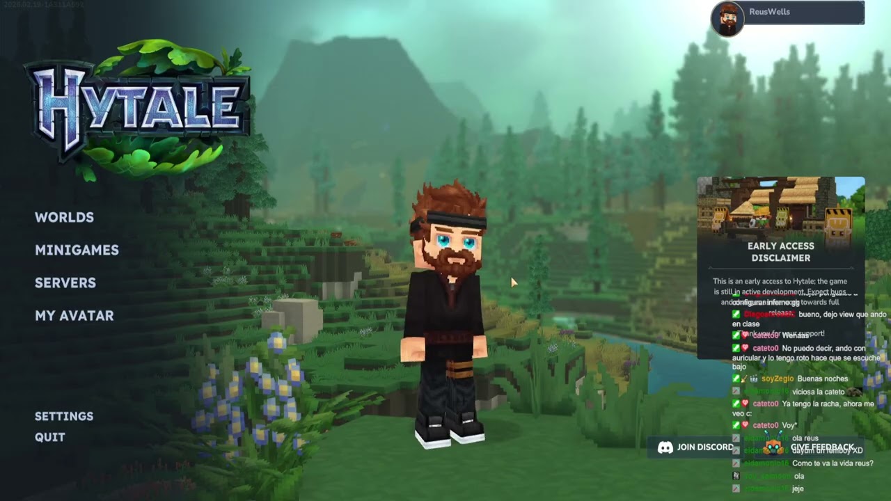 Mi primer día en HYTALE