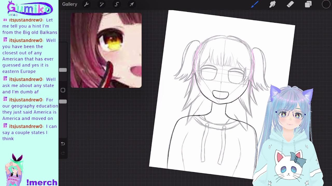 Drawing My Oshi!!!!