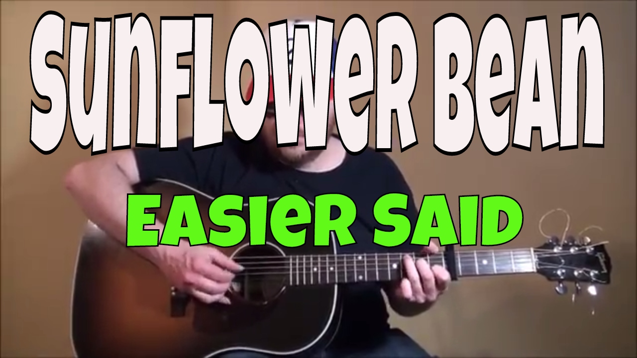 Sunflower Bean - Easier Said - Fingerpicking Guitar Cover