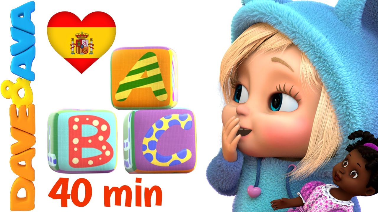 👶 Canciones Infantiles para Niños y Bebés | Canciones Infantiles en Español de Dave y Ava 👶