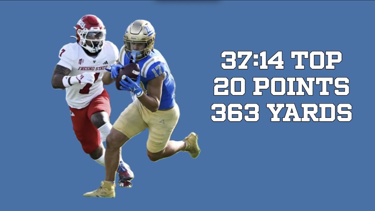 UCLA Offense vs Fresno State Defense - CFB Cutups Week 14 2024