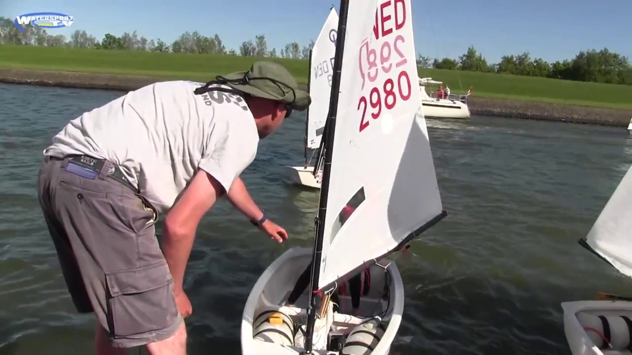 Kevin en Owen   alles voor het Optimist zeilen