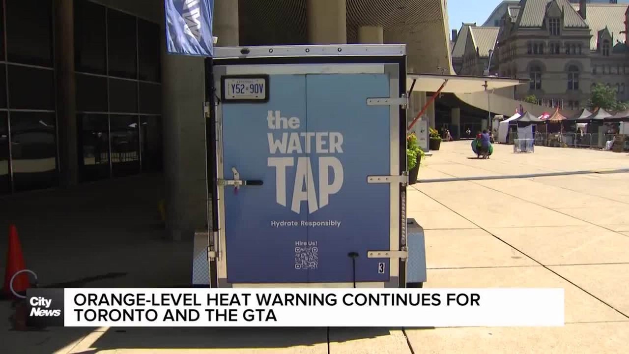 Orange-level heat warning continues for Toronto and the GTA