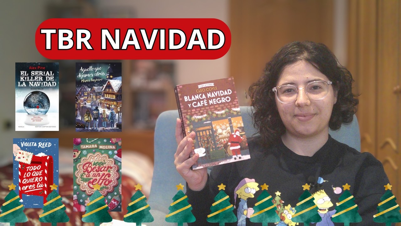 Mis lecturas navideñas🎄| Libros amor, misterios y cozy (TBR Navidad)