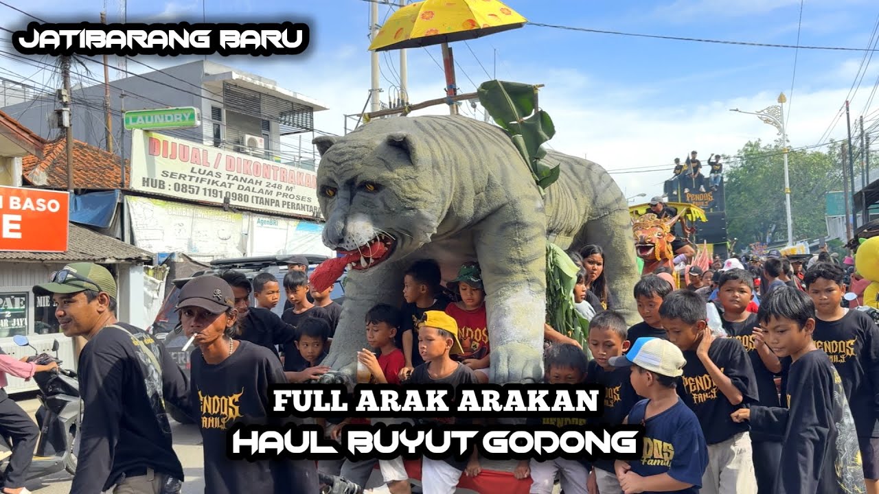 FULL Arak Arakan UNJUNGAN BUYUT GODONG 2025 || JATIBARANG BARU