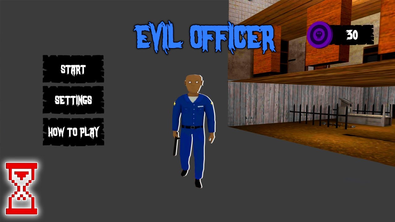 Evil Officer - Horror House Escape | Прохождение с офицером
