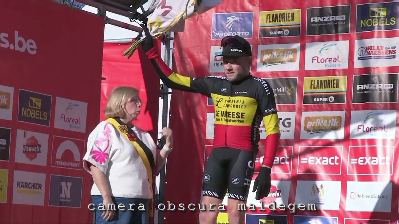 6951 Ethias Cross 2026 Masters A podium: Laudelino Lammens, Kenny Roelandt, Tom Aenouts./F26-PC26