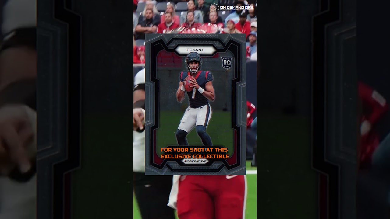 Win a CJ Stroud 2023 Prizm Rookie Card at On Demand DFS Short