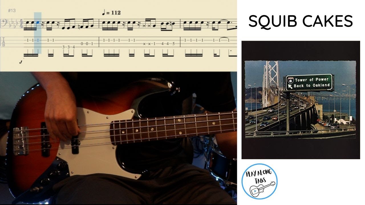 Tower Of Power: Squib Cakes - Bass Cover with Bass Tabs