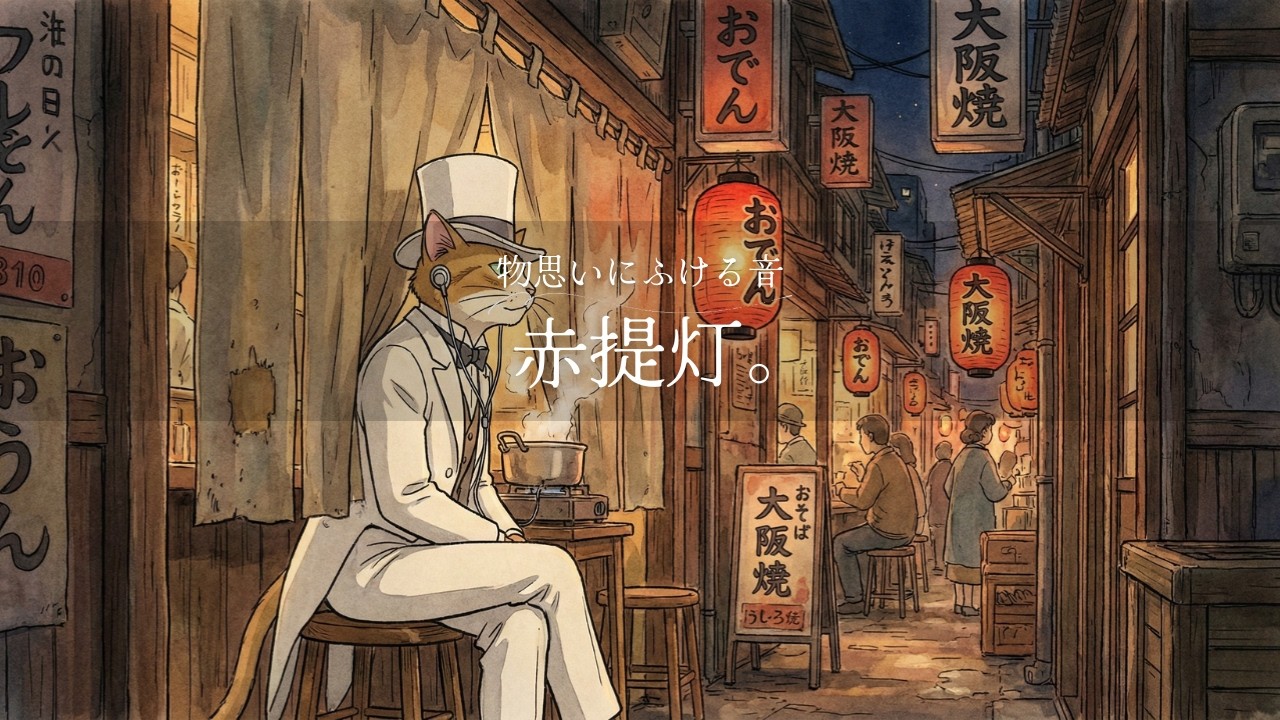 【癒しBGM】物思いにふける、赤提灯。 | relaxing BGM | Evening Chill Beats
