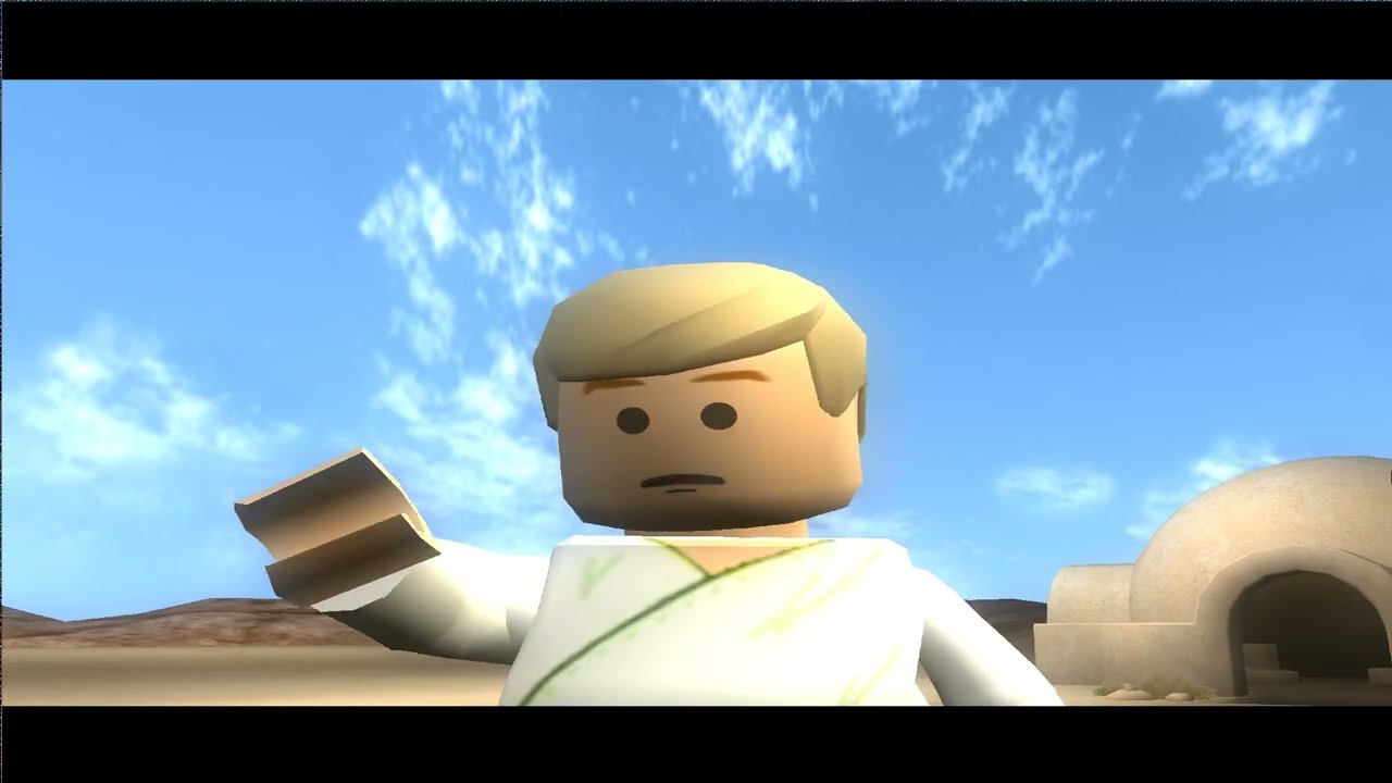 LEGO Star Wars The Original Trilogy PS2 Gameplay - Through the Jundland Wastes
