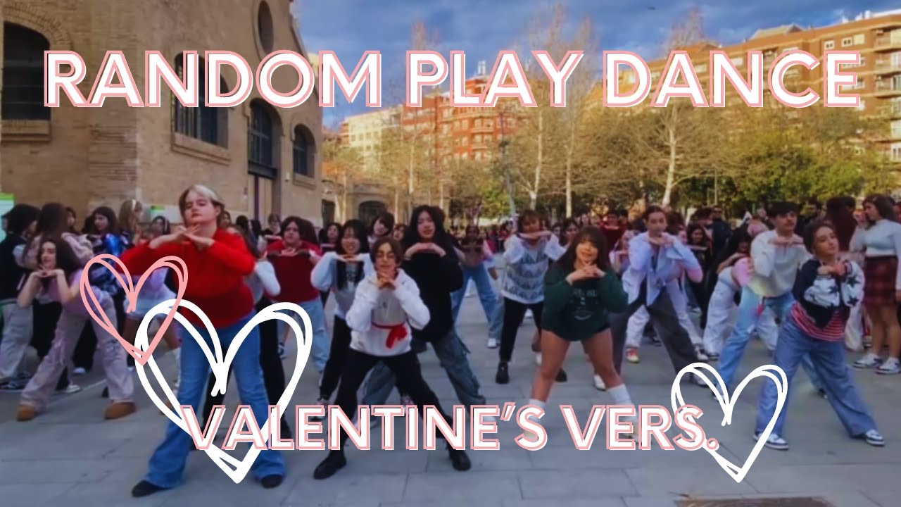 KPOP RANDOM PLAY DANCE IN PUBLIC [SPAIN] by BlackOut (valentine's vers.)