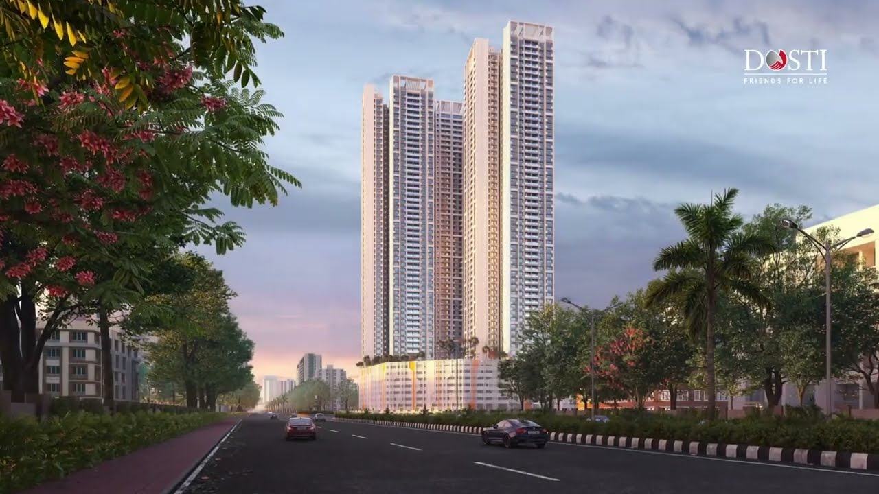 Step Into Your Dream 2 BHK at Dosti 604, Wagle Estate, Thane