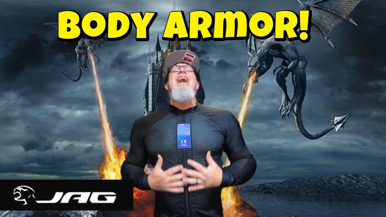 PROTECT Yourself with JAGWear Motorcycle Body Armor!