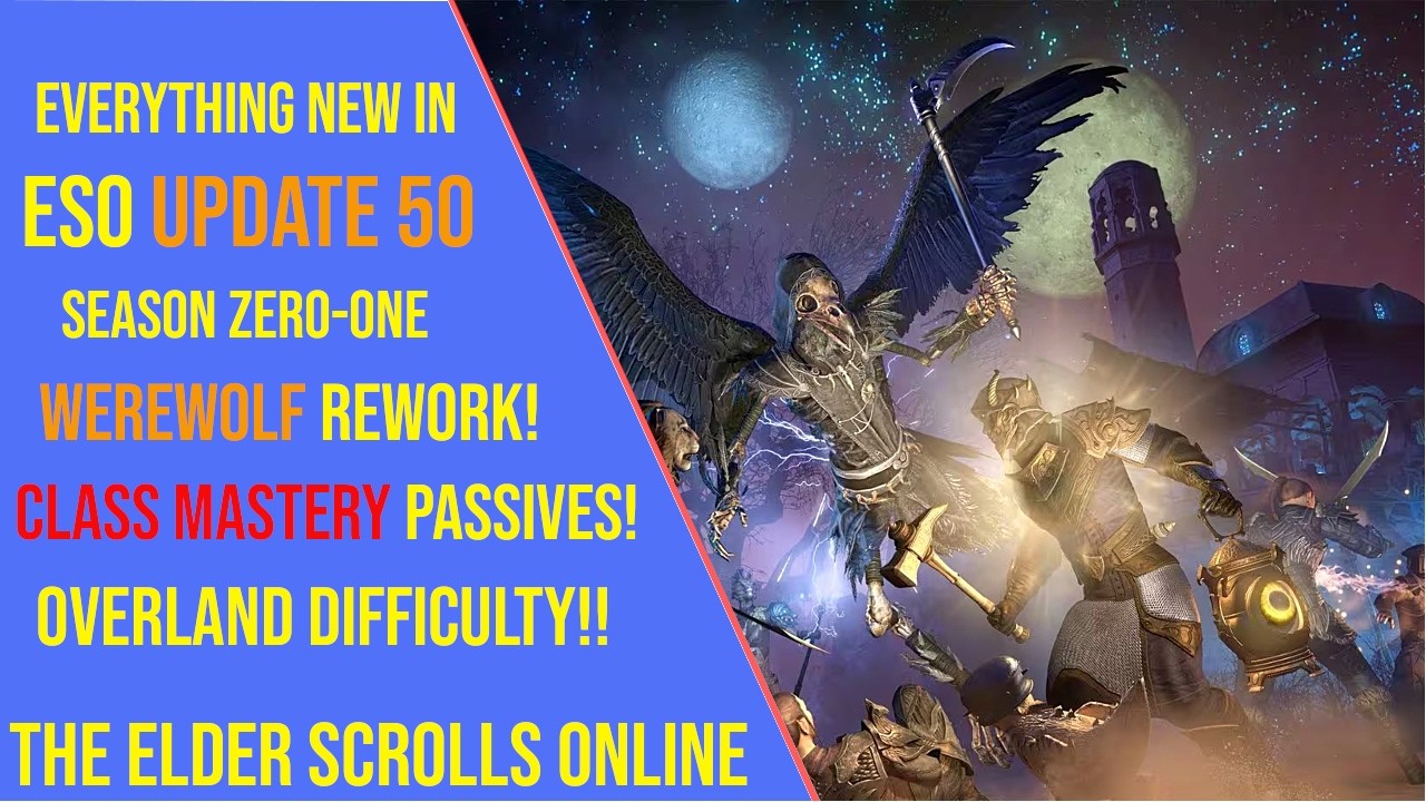 All New Features Coming to ESO with Update 50!
