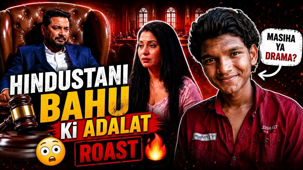 HINDUSTANI BAHU Ki ADALAT🔥| ansuni Roast| Vivek_thakur88