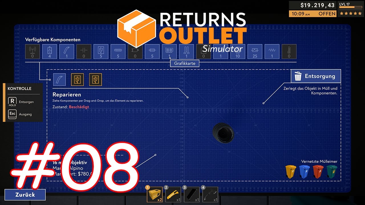 Return Outlet Simulator #08 &ndash; Bald m&uuml;ssen wir unseren Laden erweitern! 🏪📦