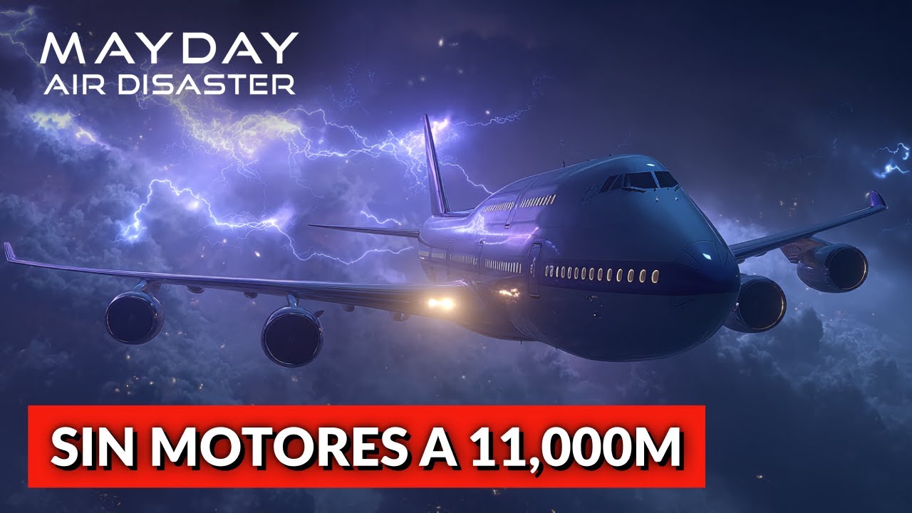 Ceniza Volcánica Apaga Un British Airways 747 | Mayday: Air Disaster