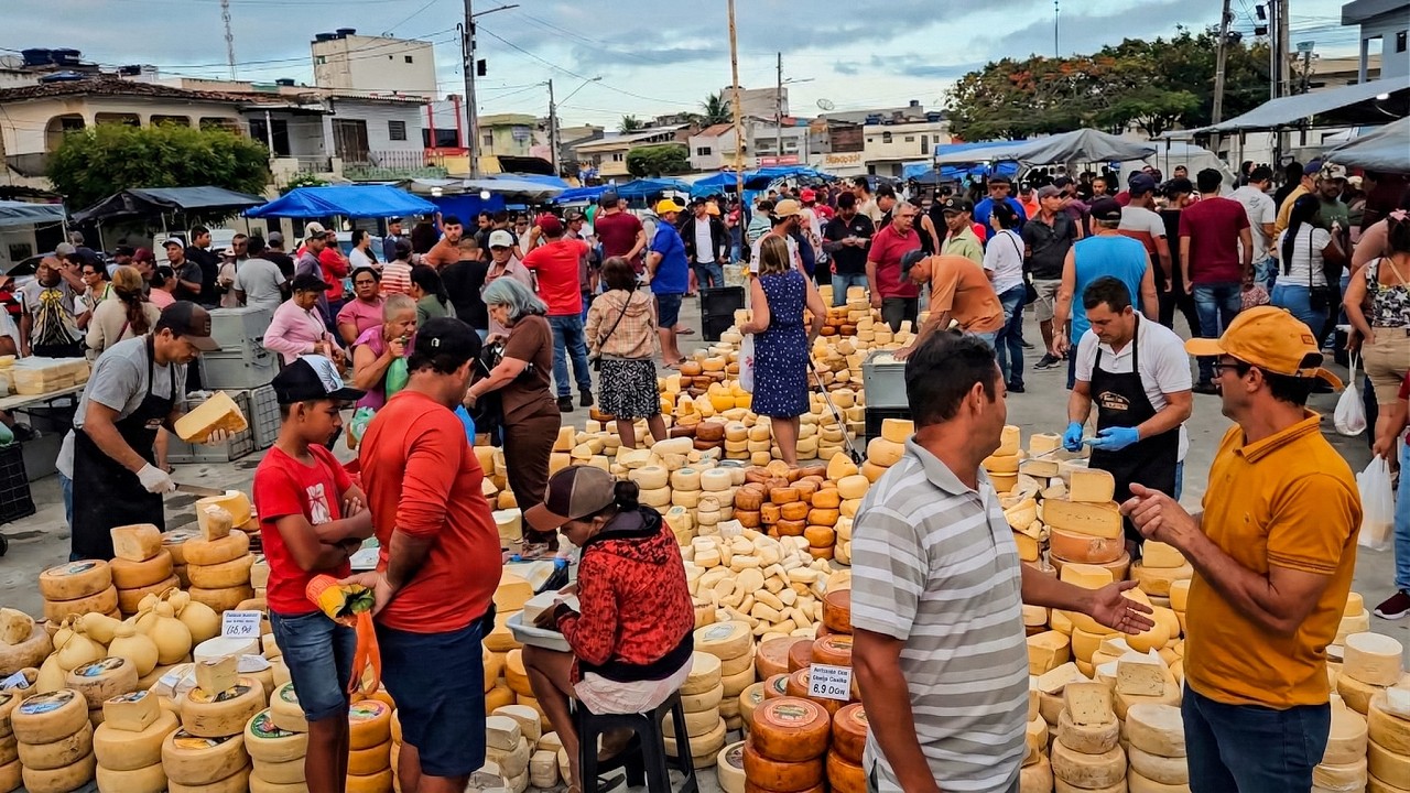 FEIRA DO QUEIJO DE CACHOEIRINHA PE, A CIDADE DO QUEIJO QUALHO, (05/03/26)