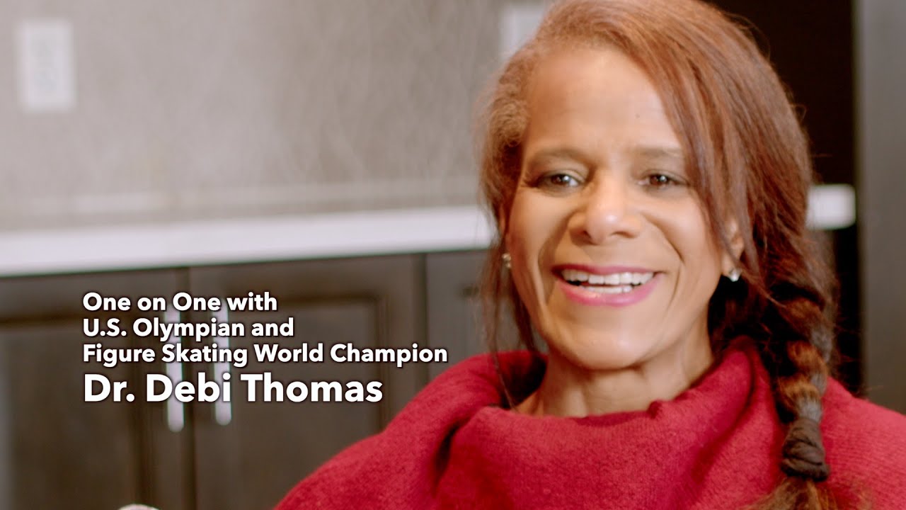 One on one with figure skating world champion Dr  Debi Thomas