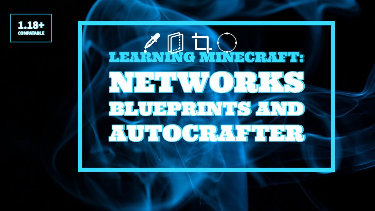 Minecraft Slimefun Networks Blueprints and Autocrafter