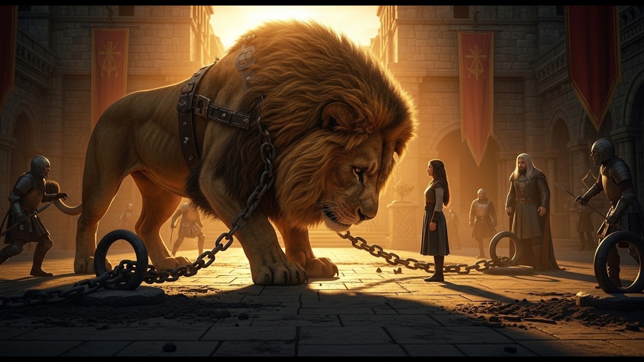 The Alpha’s War Lion Broke Its Chains — But Laid Its Head at Her Feet