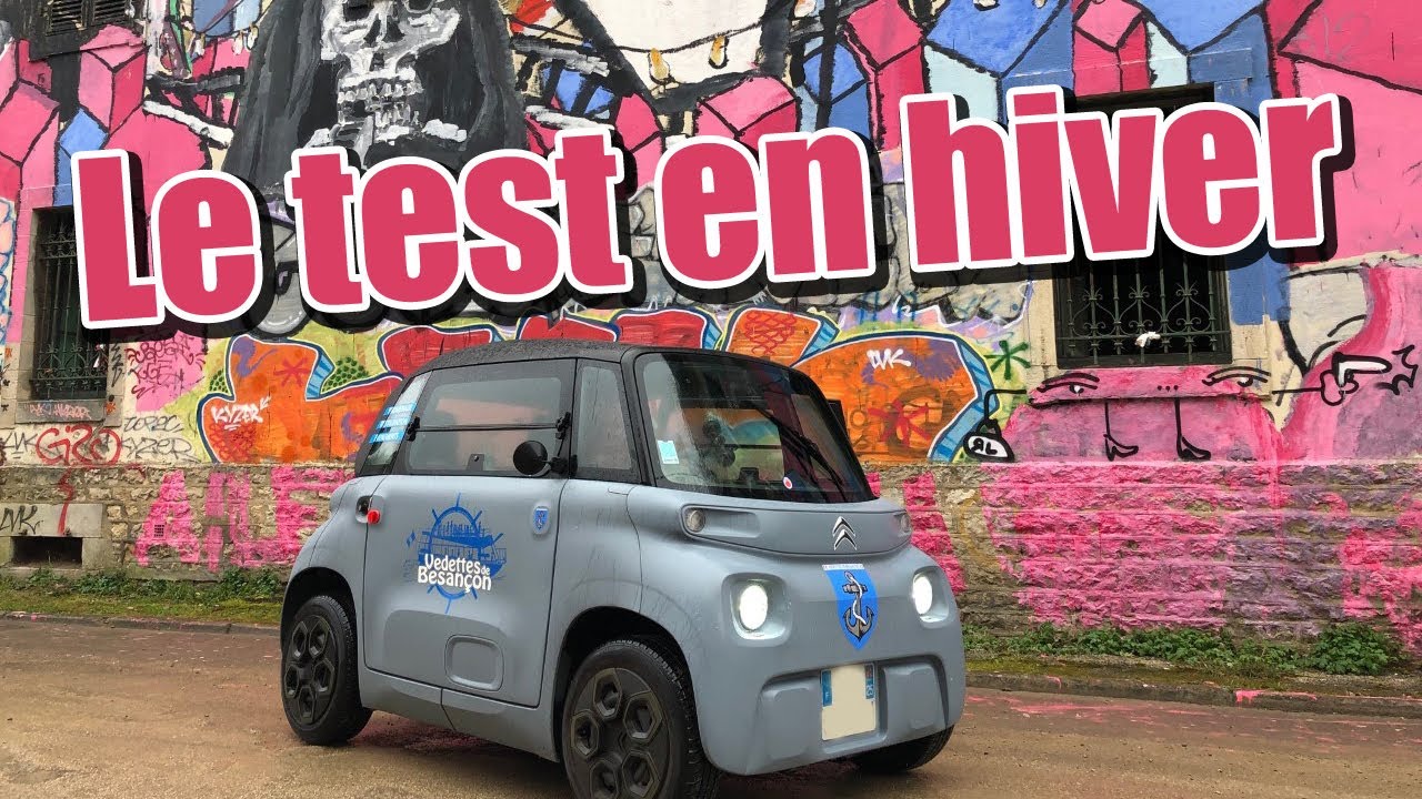 Citroën AMI : Quelle autonomie en hiver ? (4° 🥶)