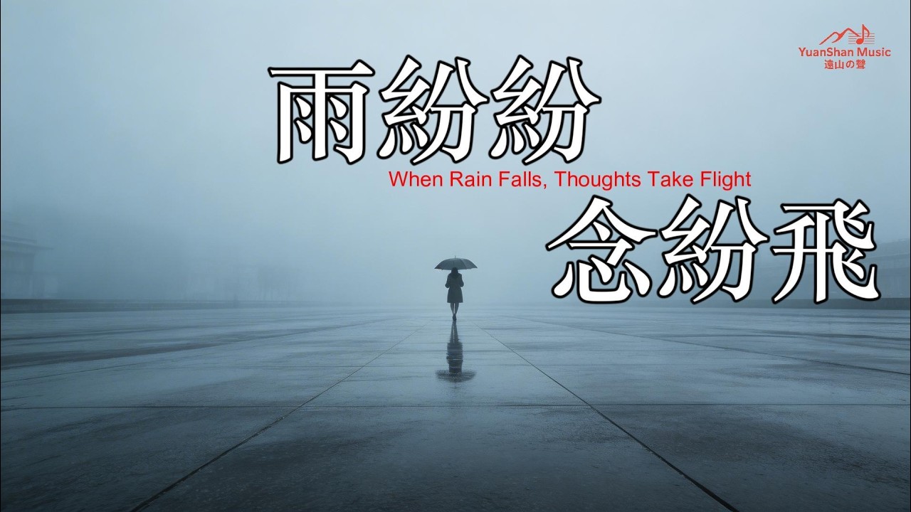 【遠山の聲】{{雨紛紛， 念紛飛}}｜原创音乐 Yuanshan Music | Original Official MV #都市電影感抒情 #雨意主題作品 #治癒系哲思流行