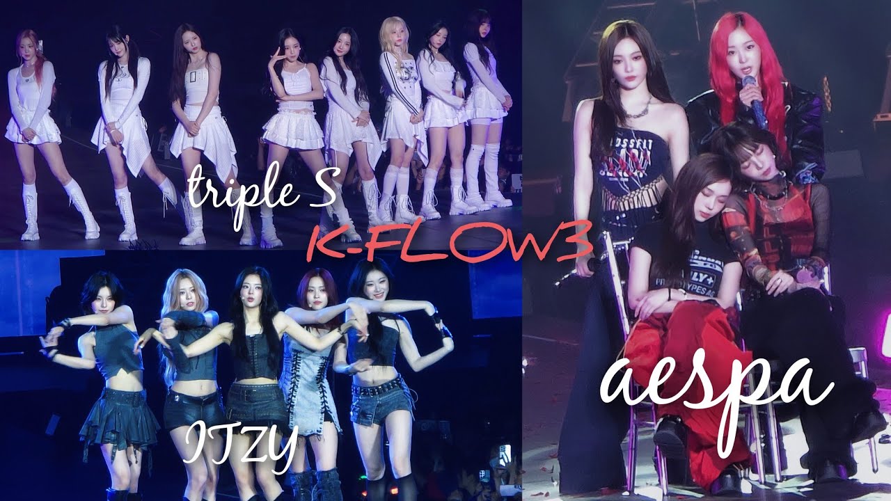 〔4K HDR〕4/25 K-FLOW3 CONCERT in TAIWAN （triple S / aespa / ITZY)