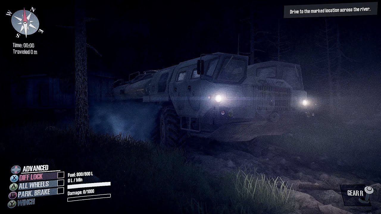 Spintires: MudRunner | MAZ 7310 / 543 | Will it Float or Sink | 