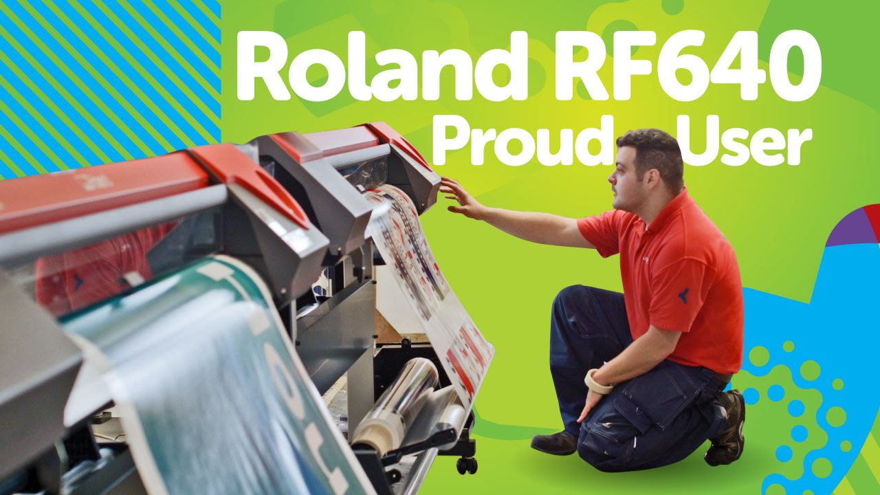 The Roland RF-640 Printer - Proud User: Barrett Signs