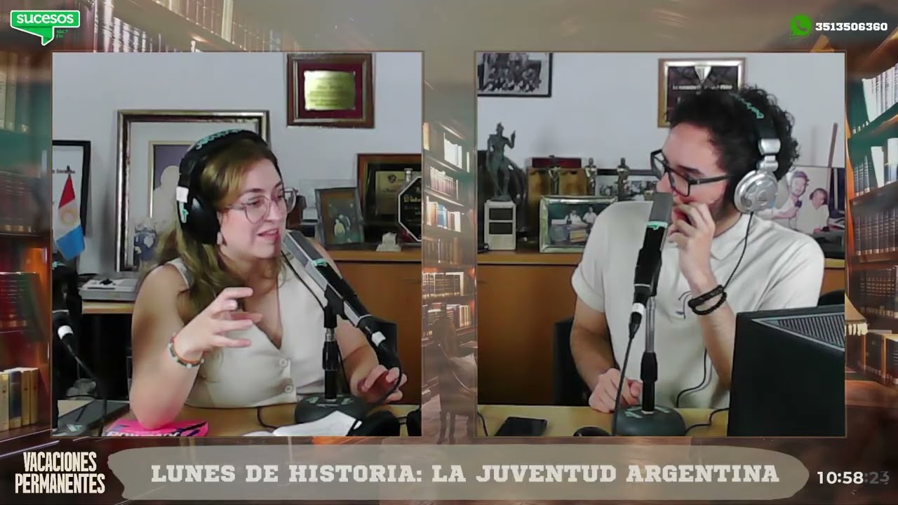 LA HISTORIA DE LA JUVENTUD ARGENTINA por Fran Mattoni en VACACIONES PERMANENTE