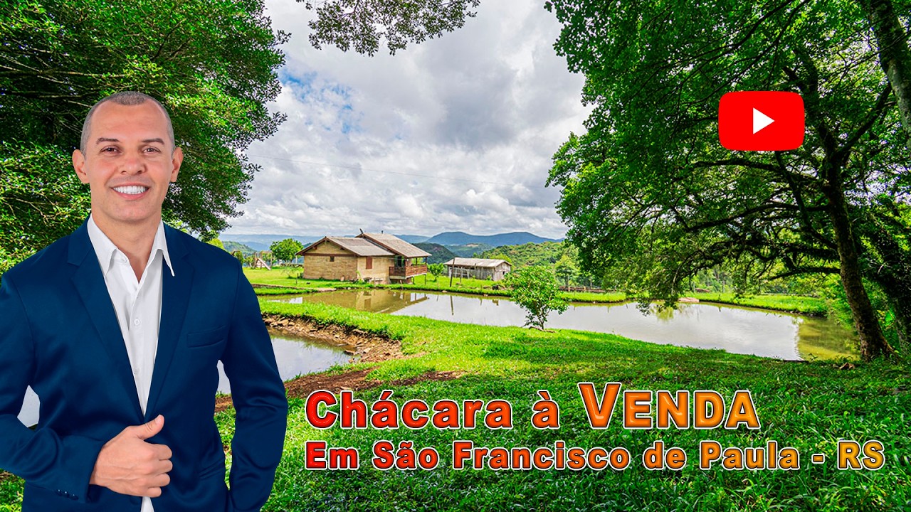 Chácara de 3.8 hectares à VENDA em São Francisco de Paula – RS
